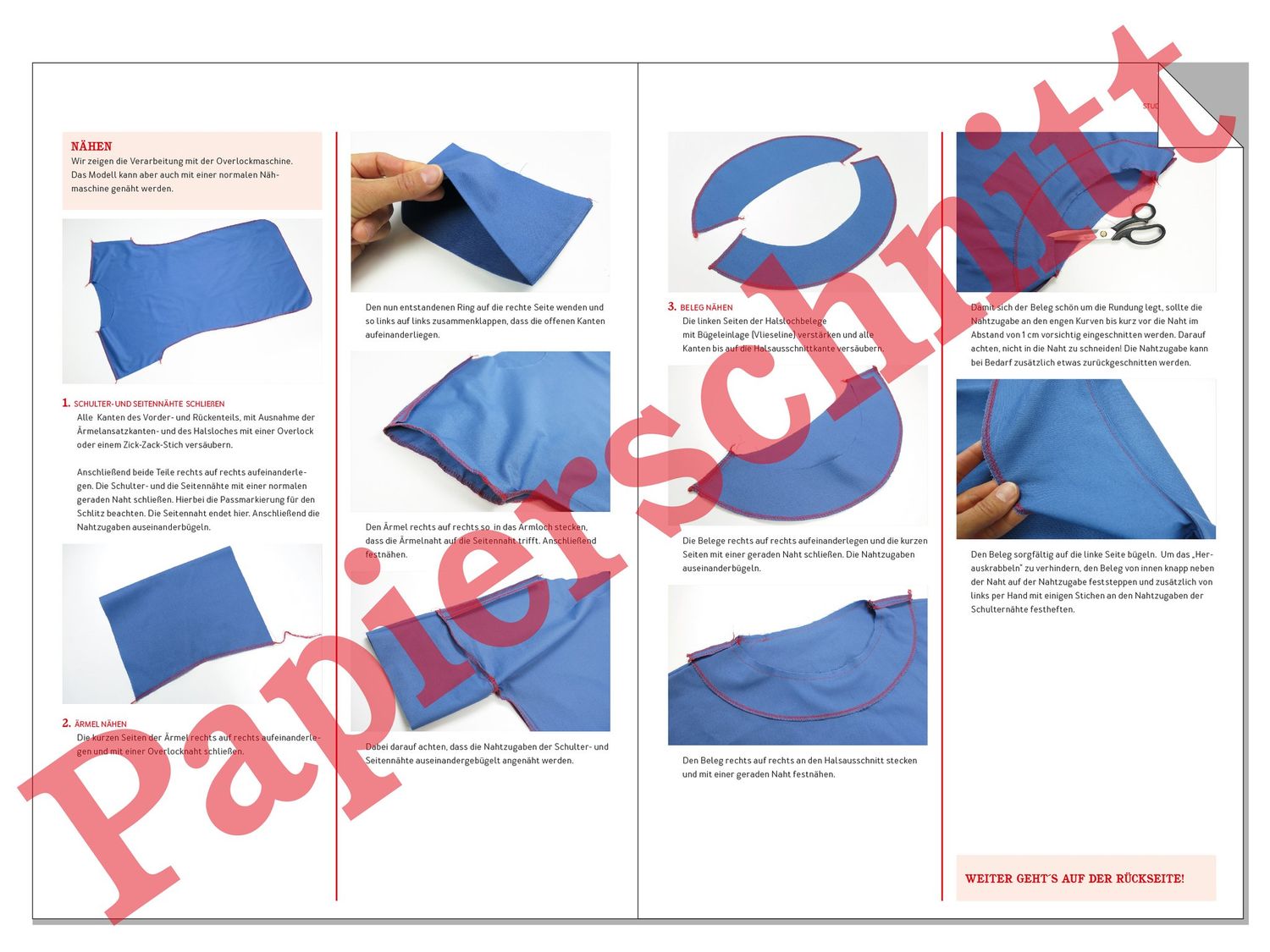 Kleid - FRAU META - Papierschnittmuster-3 Kleid - FRAU META - Papierschnittmuster-3