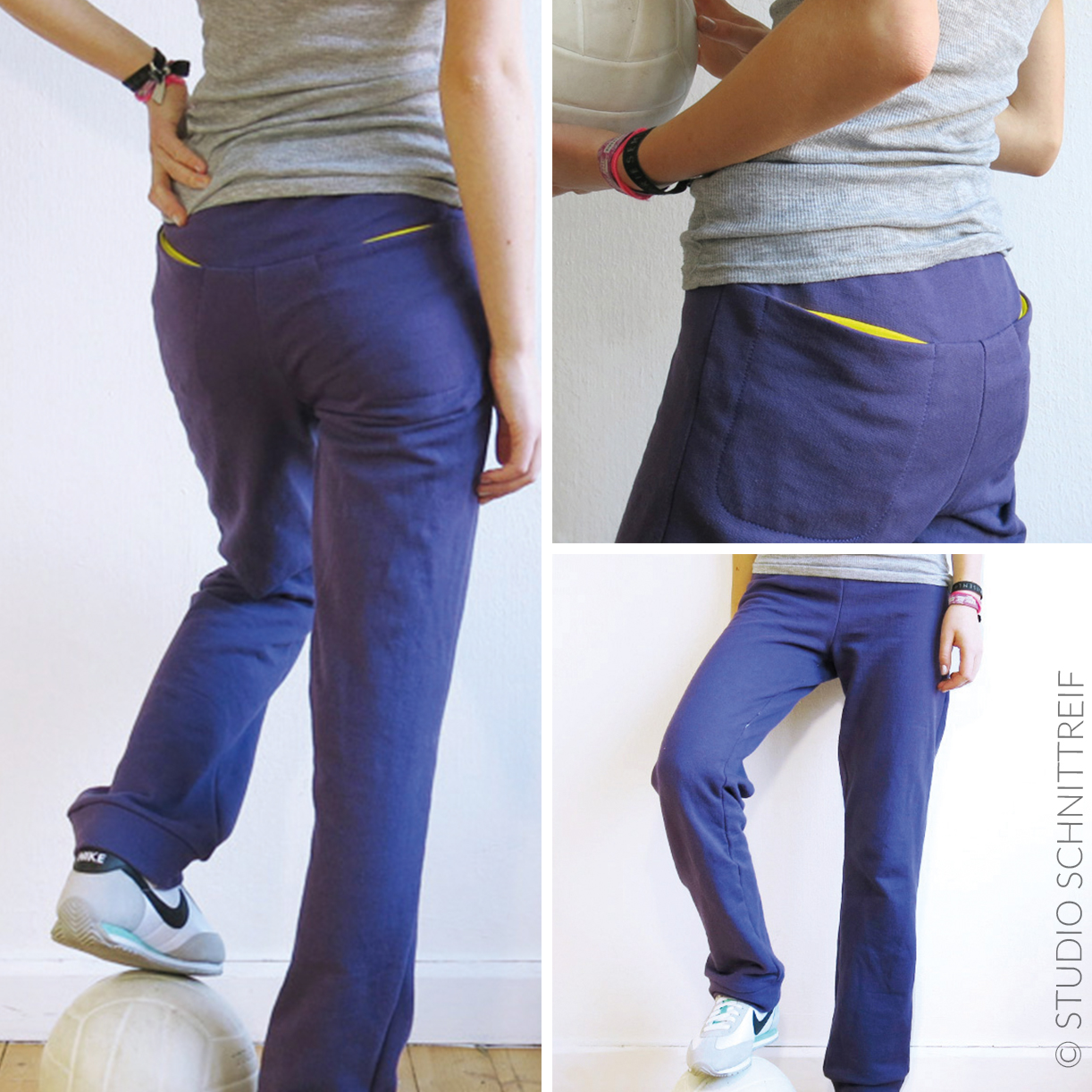 Sweathose - FRAU PAULI - Papierschnittmuster-1 Sweathose - FRAU PAULI - Papierschnittmuster-1