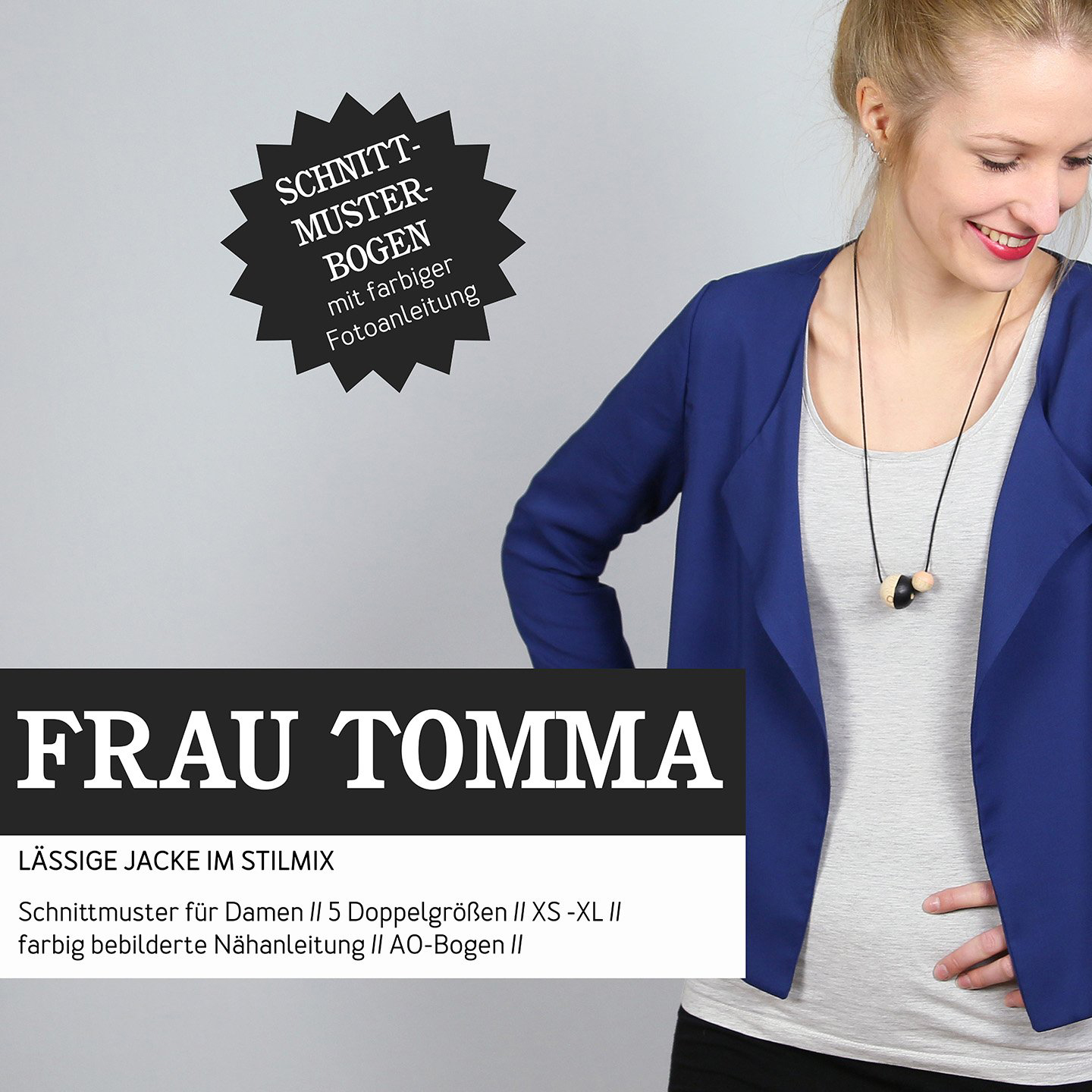 Jacke - FRAU TOMMA - Papierschnittmuster-0 Jacke - FRAU TOMMA - Papierschnittmuster-0