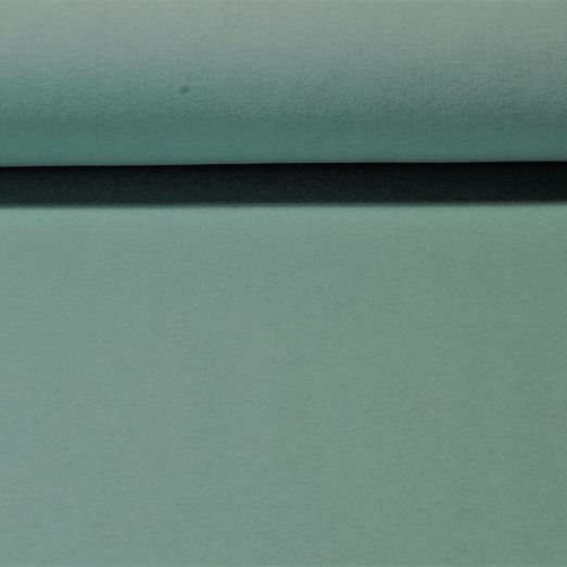 Kuschelsweat Renate - Dark Mint angeraut