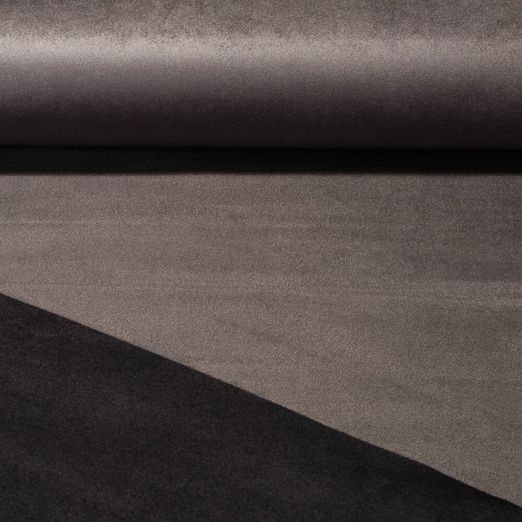 Simili synthétique Micro Double Face - Graphite Anthracite