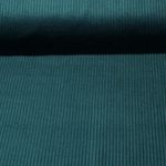 Cord Carole - Washed Cord 4,5mm Grünblau