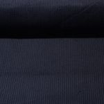 Cord Carole - Washed Cord 4,5mm Schwarzblau