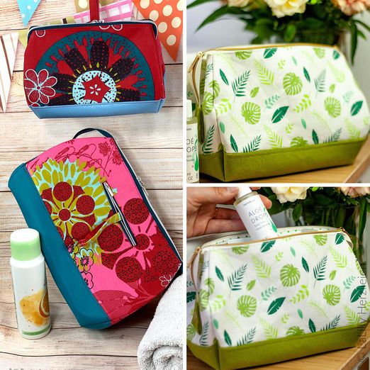 Vanitybag - Bienestar - Schnittmuster eBook Vanitybag - Bienestar - Schnittmuster eBook