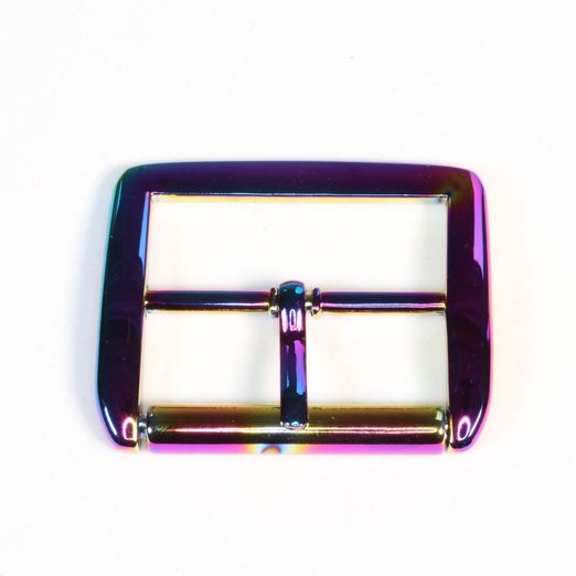 Boucle de ceinture 40mm arc-en-ciel Boucle de ceinture 40mm arc-en-ciel