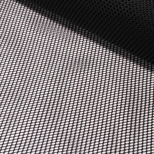 Tissu en maille/filet Mesh Molly - Noir