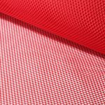 Mesh Fabric Netzstoff Molly - Rot