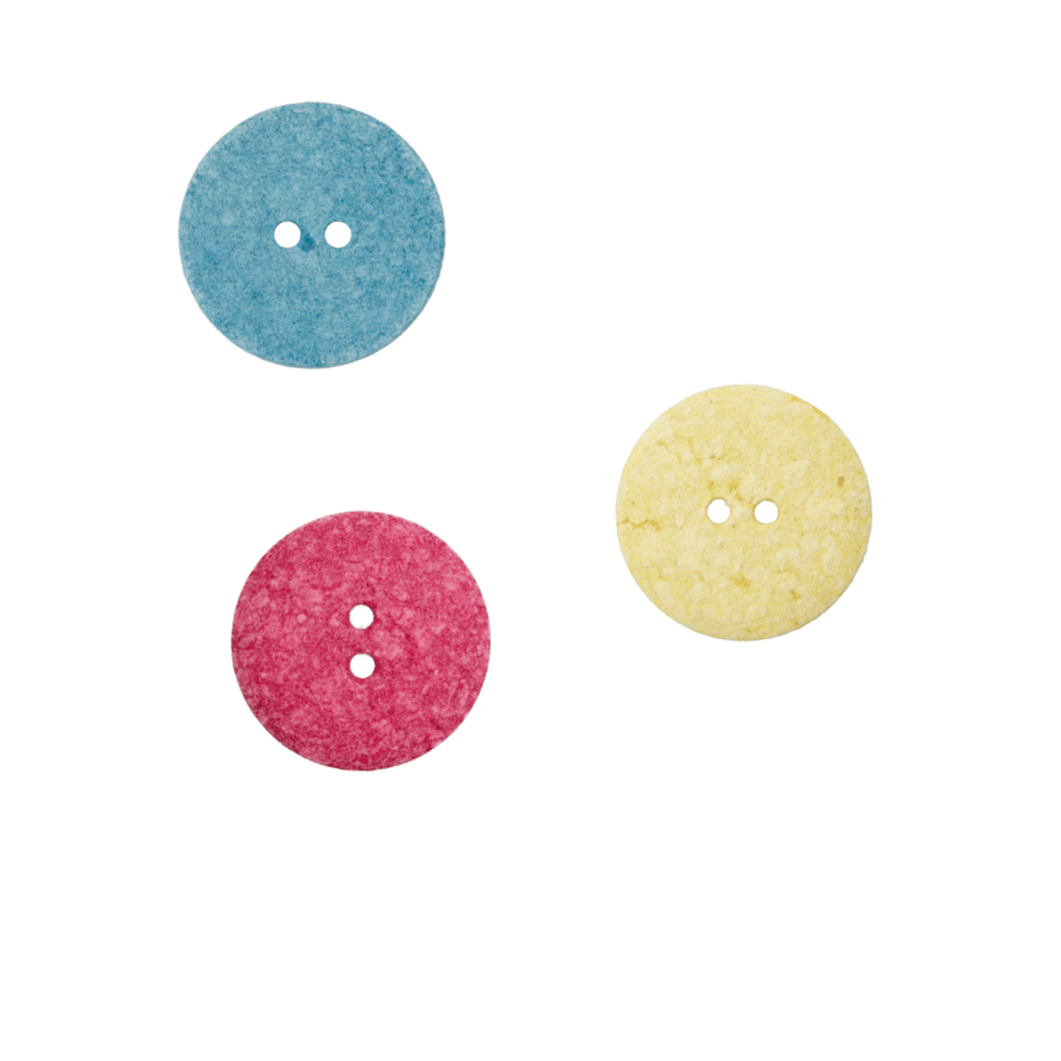 Bouton coton/polyester Recyclé-18mm-0 Bouton coton/polyester Recyclé-18mm-0
