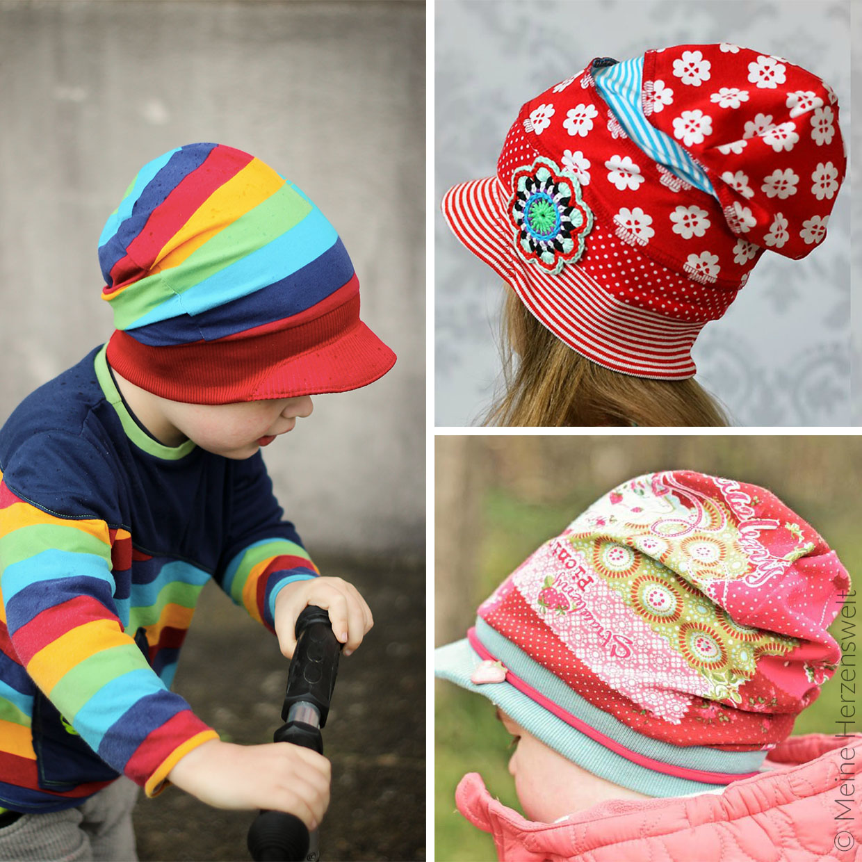 Schirmbeanie - Jelle Kids - Schnittmuster eBook-0 Schirmbeanie - Jelle Kids - Schnittmuster eBook-0
