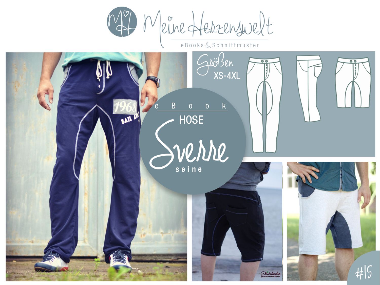 Hose - Sverre Herren - Schnittmuster eBook-1 Hose - Sverre Herren - Schnittmuster eBook-1
