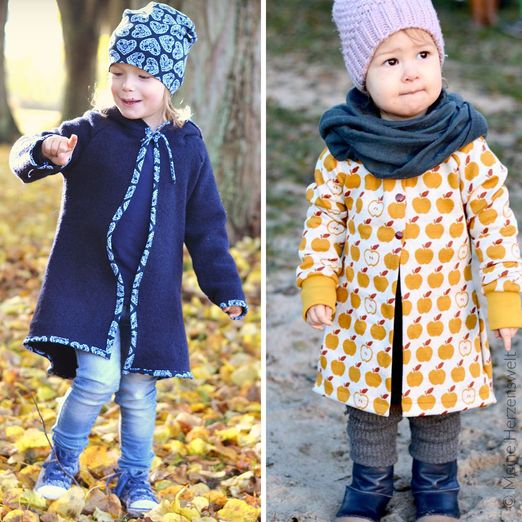 Mantel/Jacke - Svala Kids - Schnittmuster eBook Mantel/Jacke - Svala Kids - Schnittmuster eBook