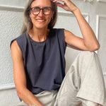 Jersey orgânico - liso antracite 002