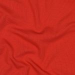Ekologisk jerseystof – enfärgad roströd 025