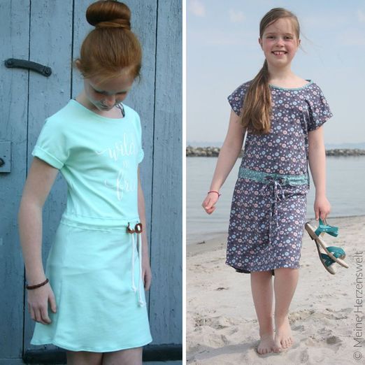 Kleid/Shirt - Helvi Teens - Schnittmuster eBook