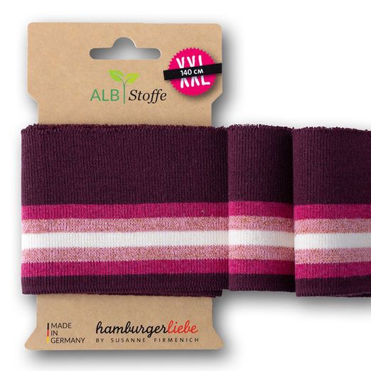 Bords cotes Cuff Me Glam pailleté Col.139