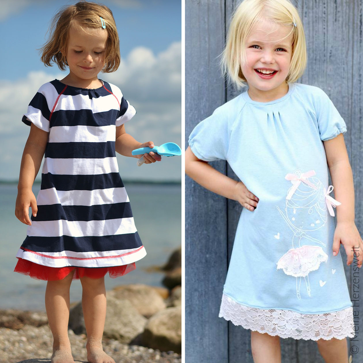 Kleid - Yelva Kids - Schnittmuster eBook-0 Kleid - Yelva Kids - Schnittmuster eBook-0