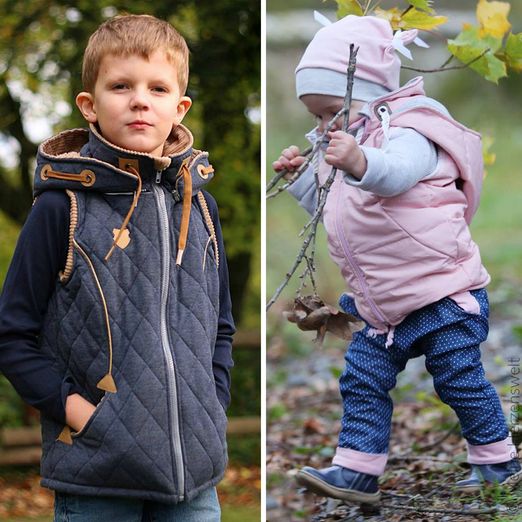 Steppweste/Jacke - Nuka Kids - Schnittmuster eBook Steppweste/Jacke - Nuka Kids - Schnittmuster eBook