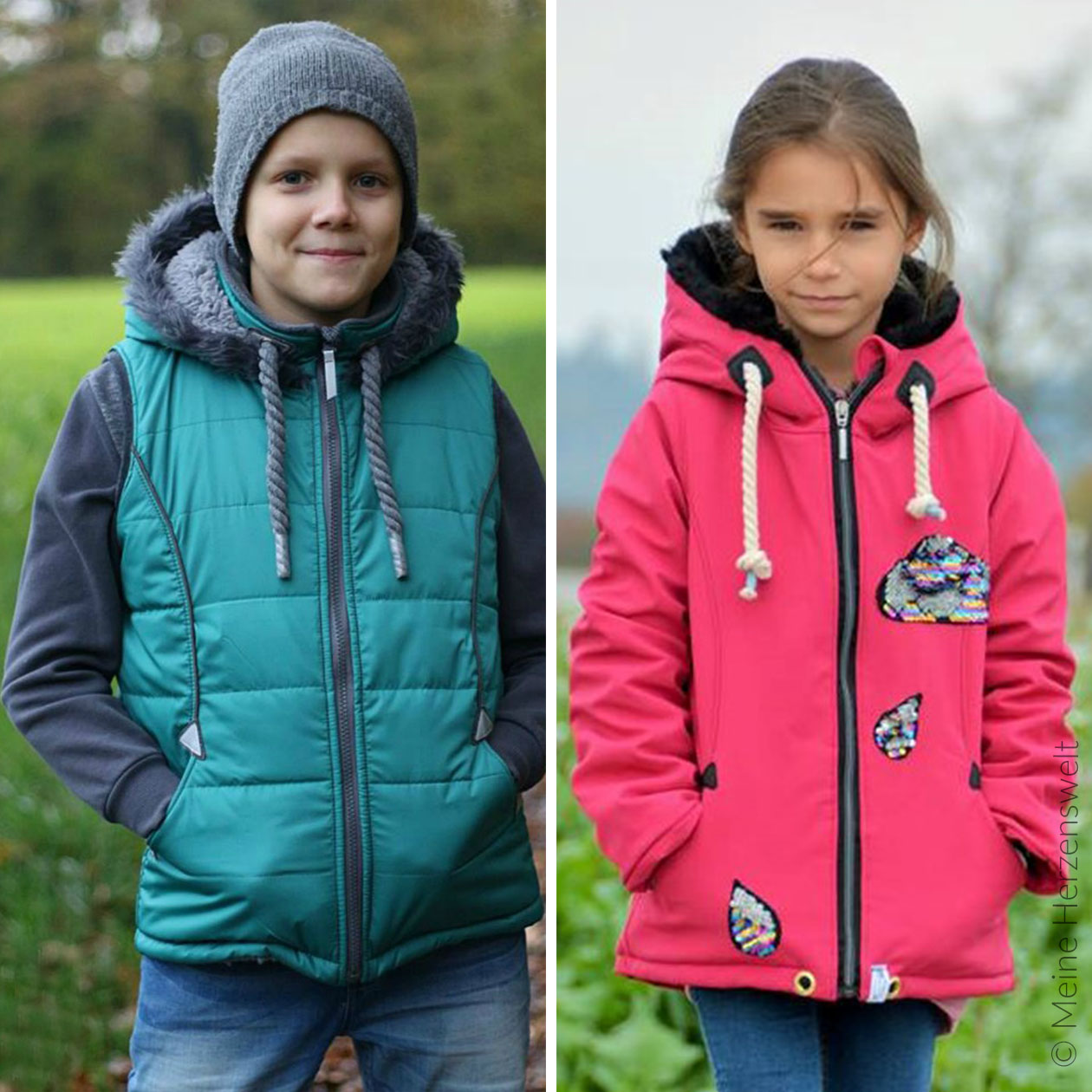 Steppweste/Jacke - Nuka Teens - Schnittmuster eBook-0 Steppweste/Jacke - Nuka Teens - Schnittmuster eBook-0