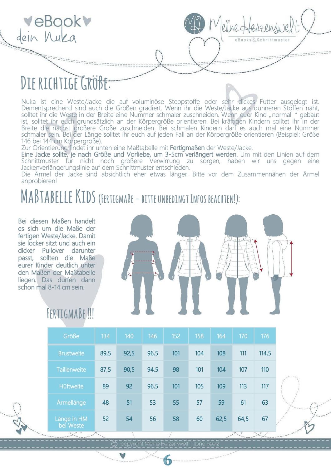 Steppweste/Jacke - Nuka Teens - Schnittmuster eBook-2 Steppweste/Jacke - Nuka Teens - Schnittmuster eBook-2