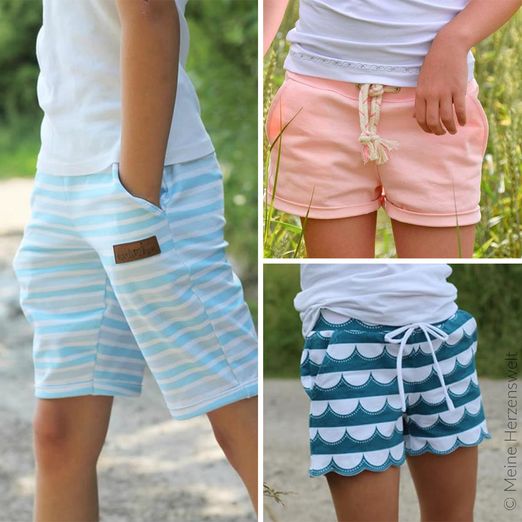 Shorts - Suri Kids - Schnittmuster eBook Shorts - Suri Kids - Schnittmuster eBook