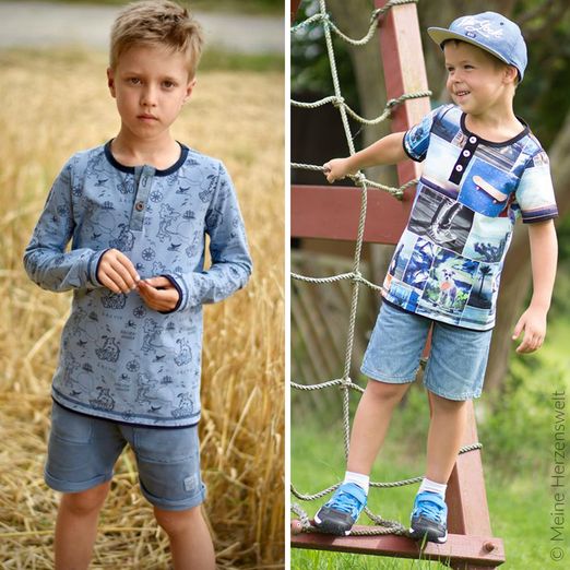Shirt - Theo Kids - Schnittmuster eBook