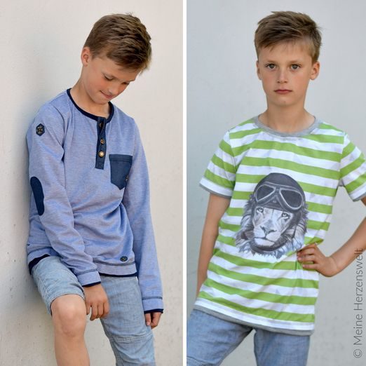 Shirt - Theo Teens - Schnittmuster eBook