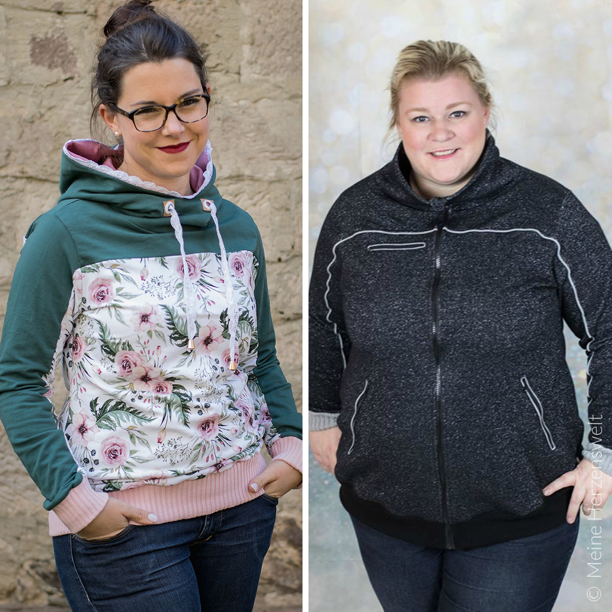 Sweatjacke - Paco Damen - Schnittmuster eBook-0 Sweatjacke - Paco Damen - Schnittmuster eBook-0