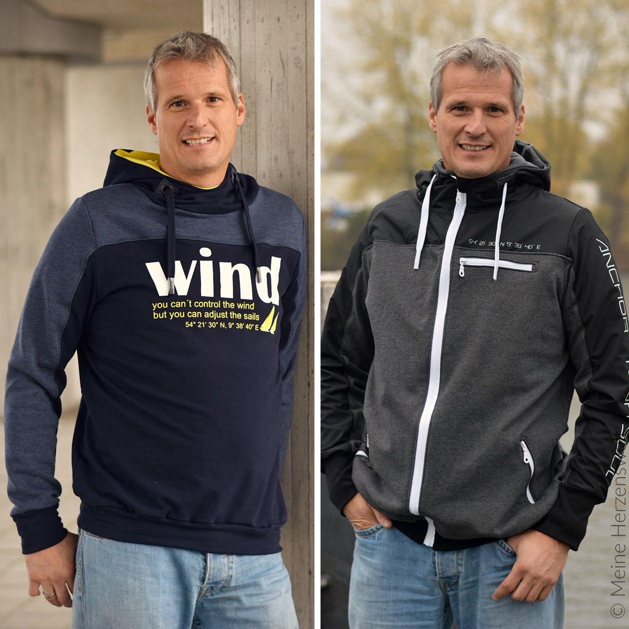 Sweatjacke - Paco Herren - Schnittmuster eBook-0 Sweatjacke - Paco Herren - Schnittmuster eBook-0