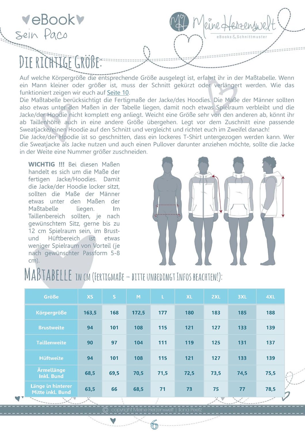 Sweatjacke - Paco Herren - Schnittmuster eBook-2 Sweatjacke - Paco Herren - Schnittmuster eBook-2