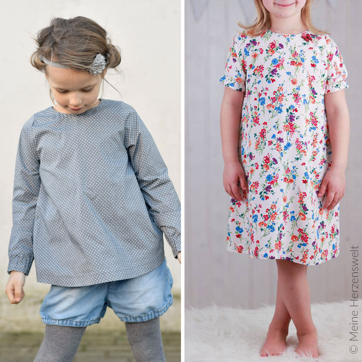 Kleid - Ava Kids - Schnittmuster eBook-0 Kleid - Ava Kids - Schnittmuster eBook-0