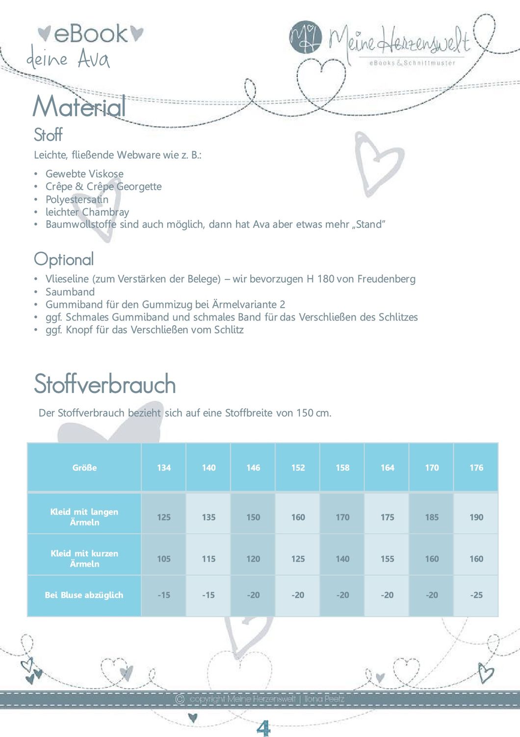 Kleid - Ava Teens - Schnittmuster eBook-3 Kleid - Ava Teens - Schnittmuster eBook-3