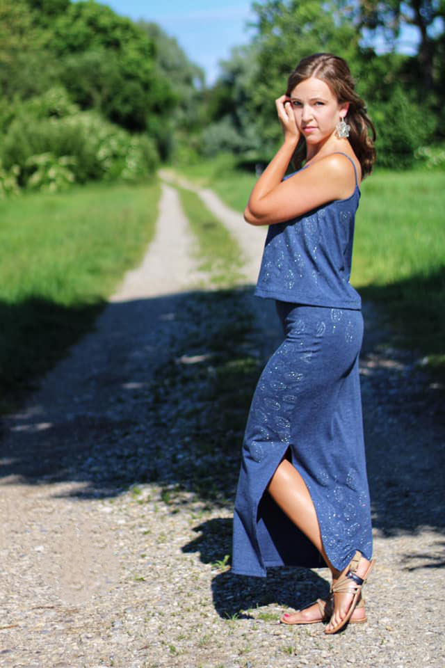 Kleid - Romy & Lynn - Schnittmuster eBook-3 Kleid - Romy & Lynn - Schnittmuster eBook-3