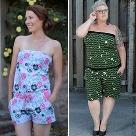Jumpsuit - Caya & Suri - Schnittmuster eBook Jumpsuit - Caya & Suri - Schnittmuster eBook