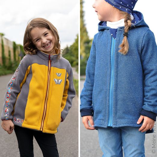 Fleecejacke - Pedro Kids - Schnittmuster eBook Fleecejacke - Pedro Kids - Schnittmuster eBook