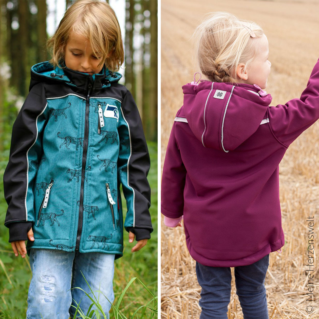 Softshelljacke - Pepe Kids - Schnittmuster eBook-0 Softshelljacke - Pepe Kids - Schnittmuster eBook-0