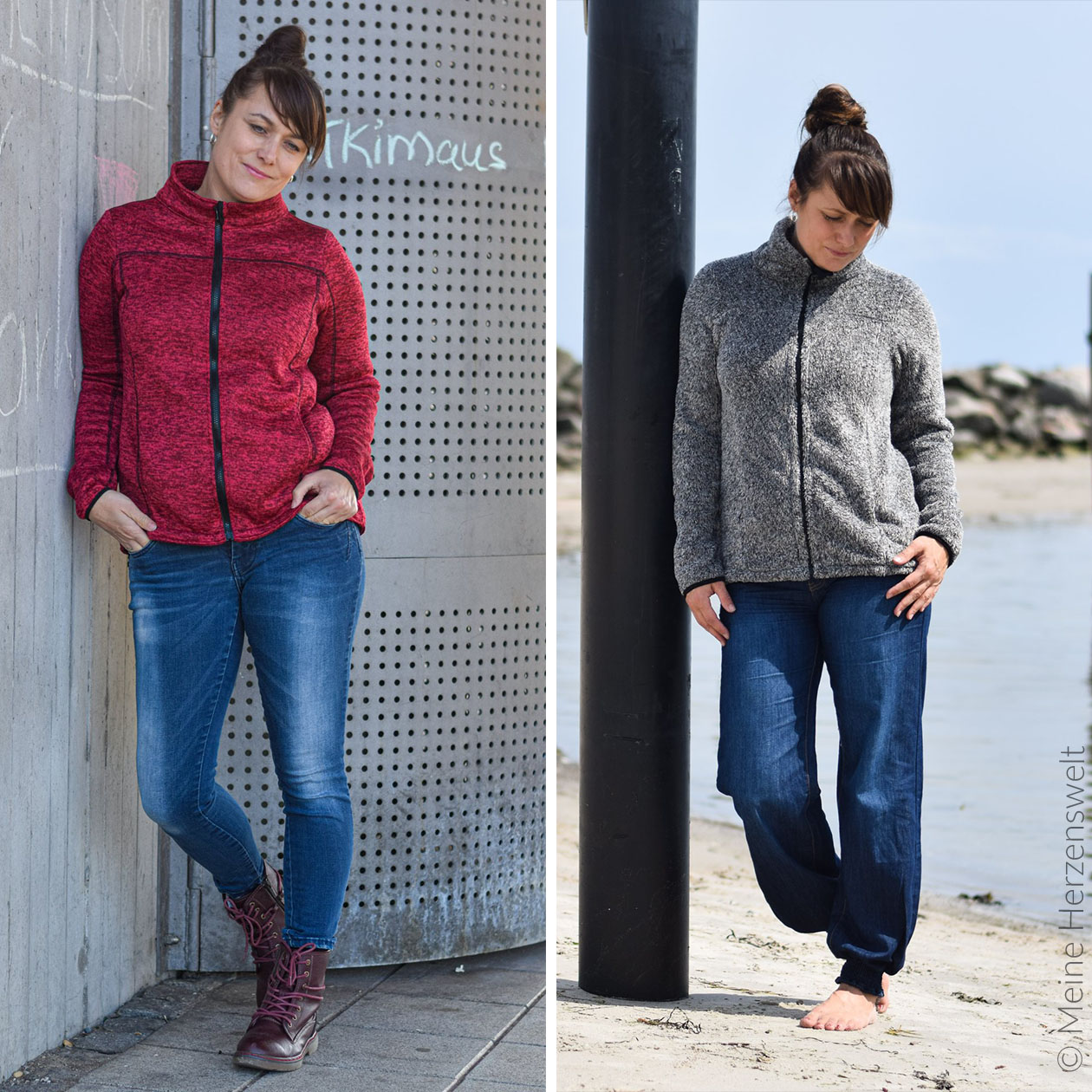 Fleecejacke - Pedro Damen - Schnittmuster eBook-0 Fleecejacke - Pedro Damen - Schnittmuster eBook-0