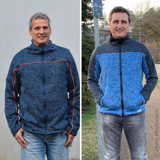 Fleecejacke - Pedro Herren - Schnittmuster eBook Fleecejacke - Pedro Herren - Schnittmuster eBook