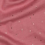 Mussola di cotone - Doppia garza Ministriche Foilprint Oro Berry