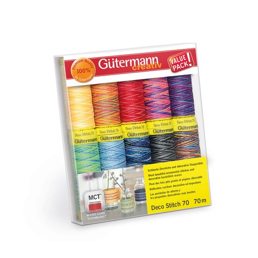 Gütermann Deko Stitch Set Rainbow Gütermann Deko Stitch Set Rainbow