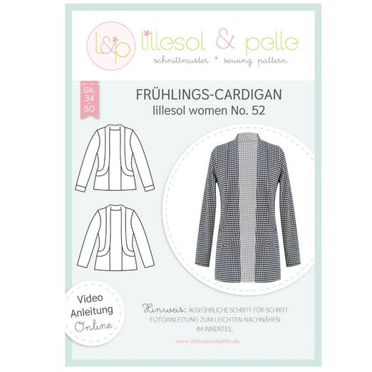 Frühlingscardigan - lillesol women No.52 - Papierschnittmuster