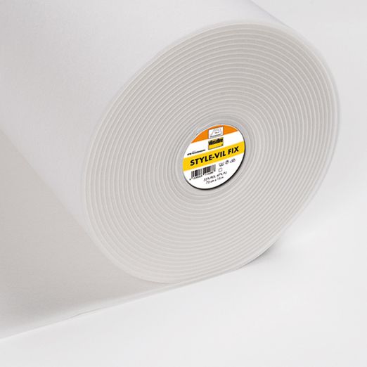 Schaumstoffeinlage -Vlieseline Style-Vil Fix aufbügelbar weiß - 72cm breit