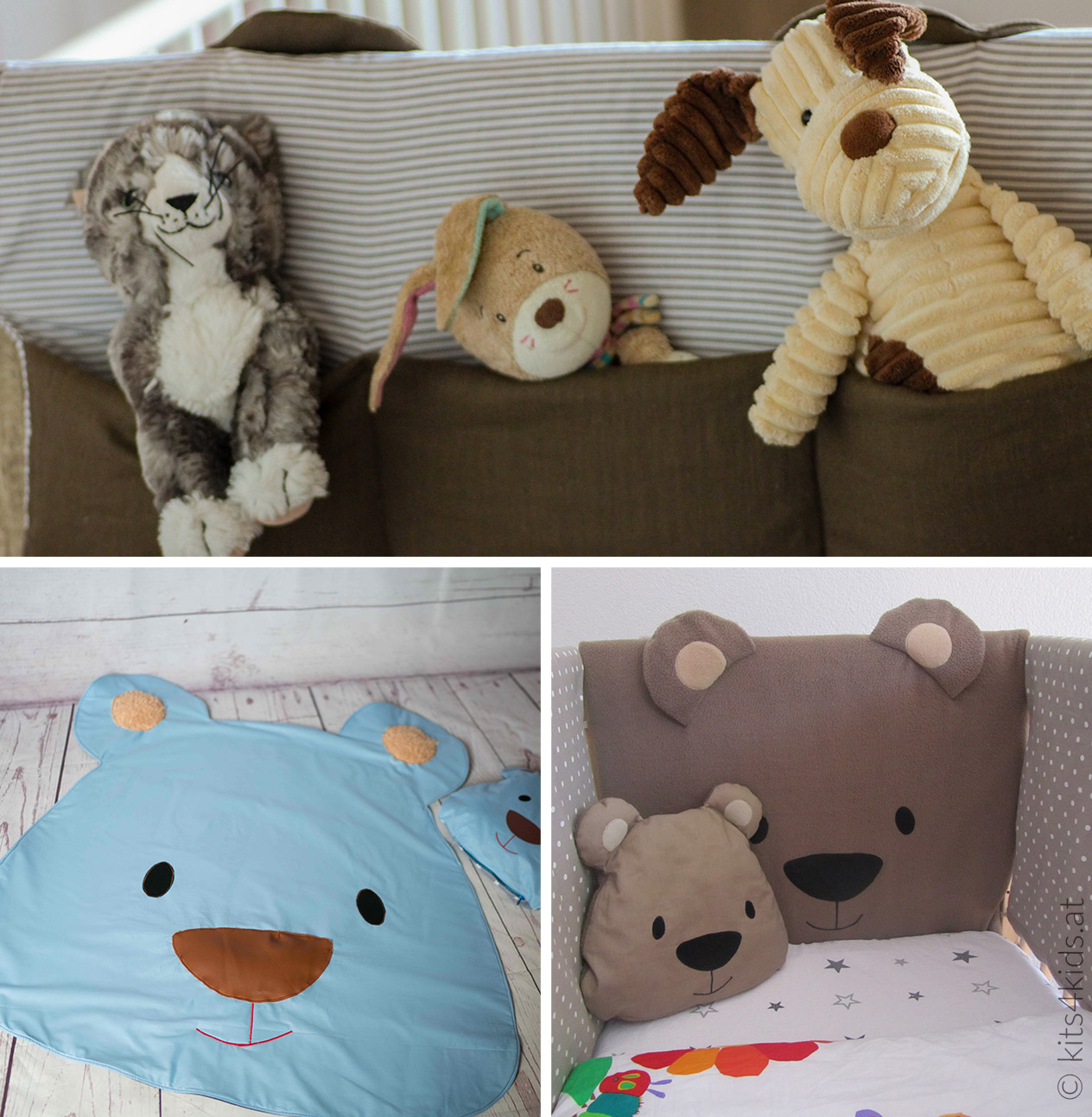 Kuschel-Bär fürs Gitterbett - Schnittmuster eBook-0 Kuschel-Bär fürs Gitterbett - Schnittmuster eBook-0