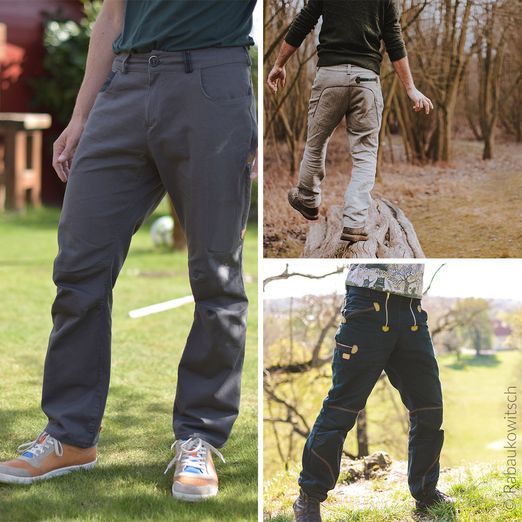 Outdoorhose - Herr Pfiffikus - Schnittmuster eBook