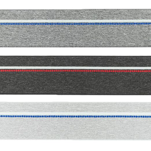 Ruban élastique de 40 mm pour jeans - au mètre Ruban élastique de 40 mm pour jeans - au mètre