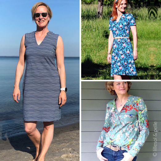 Kleid und Shirt - Candela - Schnittmuster eBook