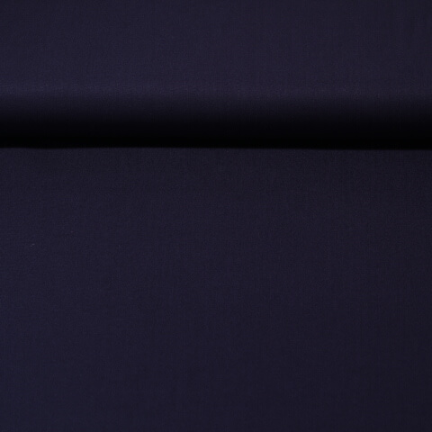 Tissu robes et blouses Rosalie - Elastique Bleu marine foncé