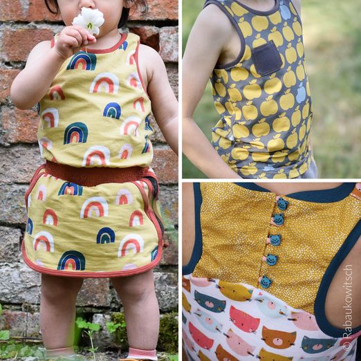 Hemd und Kleid - Lillelüttchen - Schnittmuster eBook