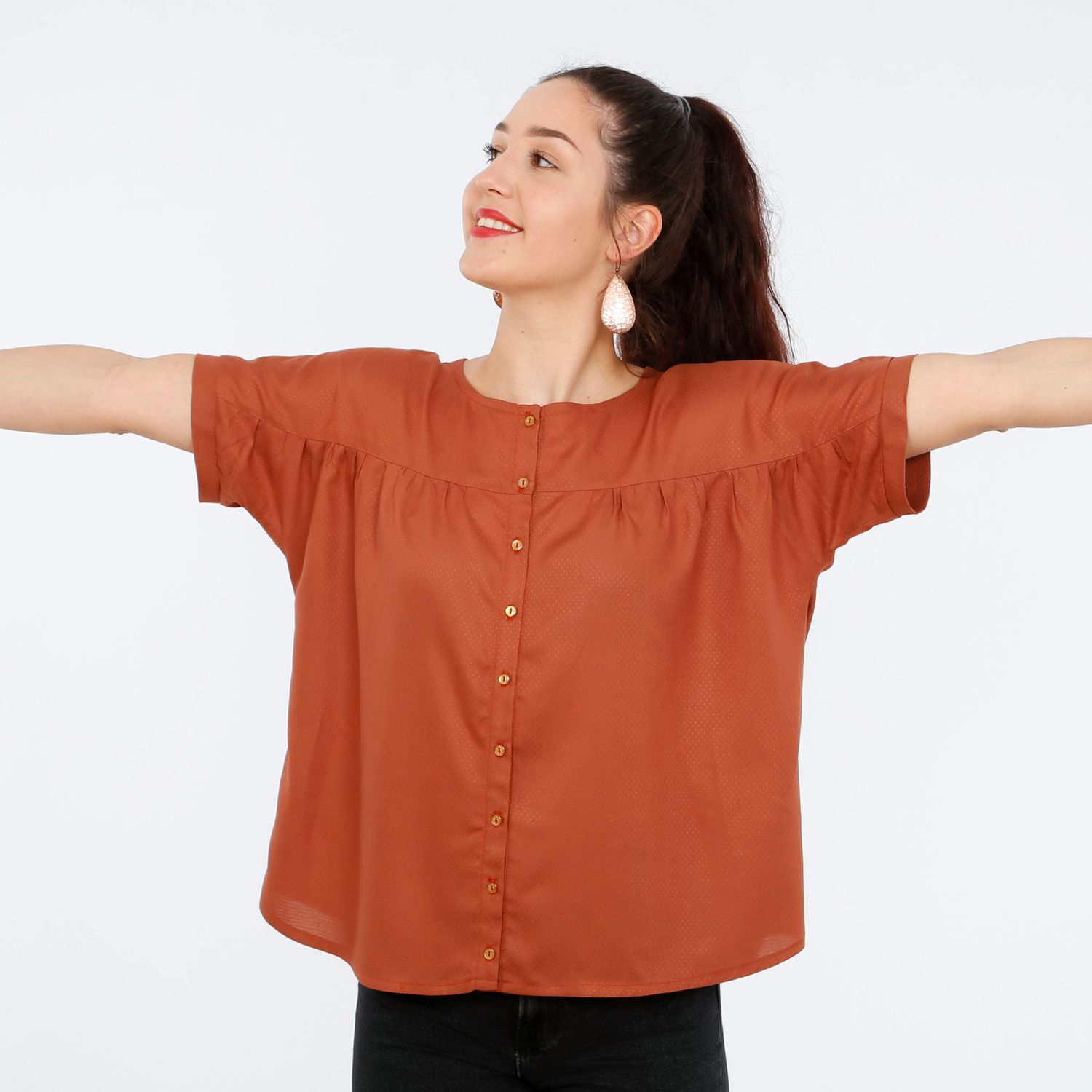 Bluse - FRAU SUZY - Schnittmuster eBook-1 Bluse - FRAU SUZY - Schnittmuster eBook-1