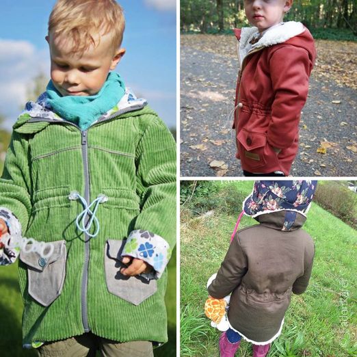 Kinder Jacke - Takki - Schnittmuster eBook