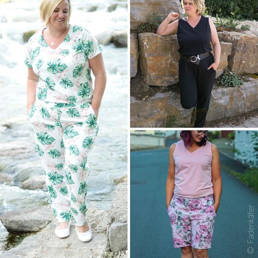 Jumpsuit - Jumper Damen - Schnittmuster eBook